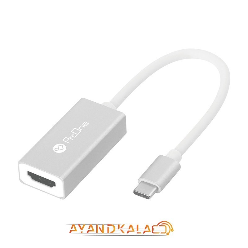 مبدل USB-C به HDMI پرووان مدل PHU555