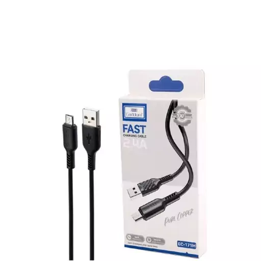 کابل تبدیل USB به MICROUSB ارلدام مدل EC-171M طول 1 متر