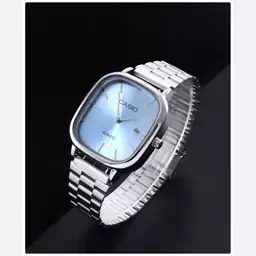 ساعت اسپرت Casio بنداستیل صفحه آبی