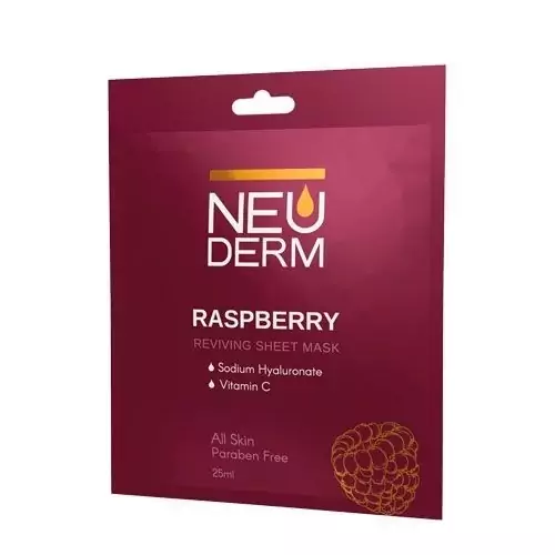 ماسک صورت تمشک نئودرم Neuderm Raspberry Sheet Mask