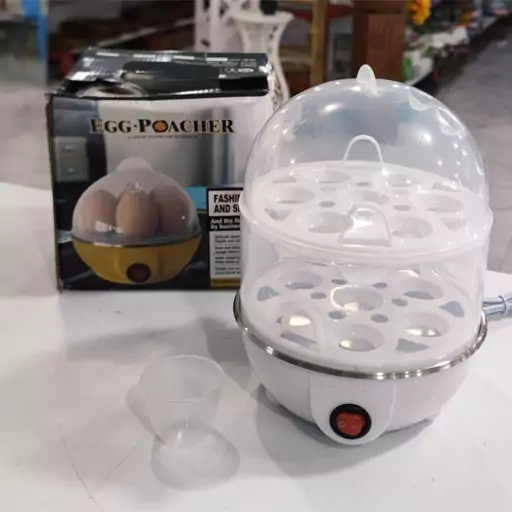 تخم مرغ پز برقی 2 طبقه 14 عددی پوچر EGG POACHER