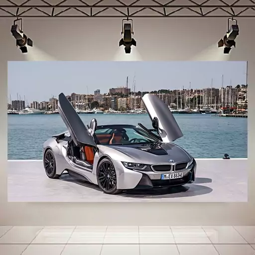 پوستر طرح ماشین مدل BMW i8 کد AR3580