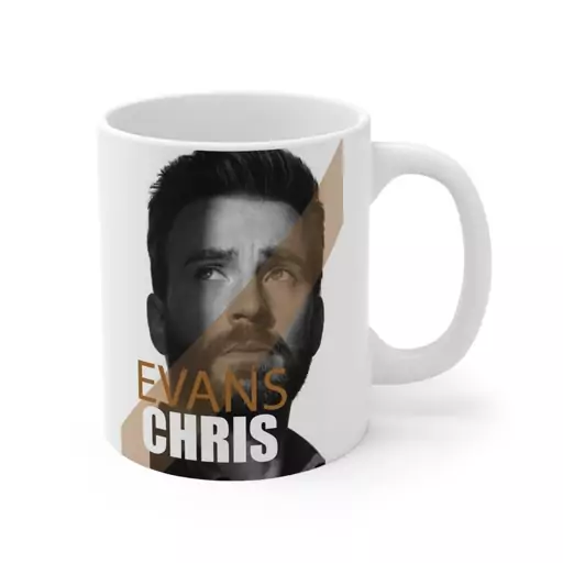 ماگ طرح کریس ایوانز Chris Evans مدل NM2071