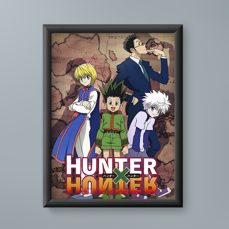 تابلو مدل انیمه هانتر ایکس هانتر Hunter × Hunter anime 08