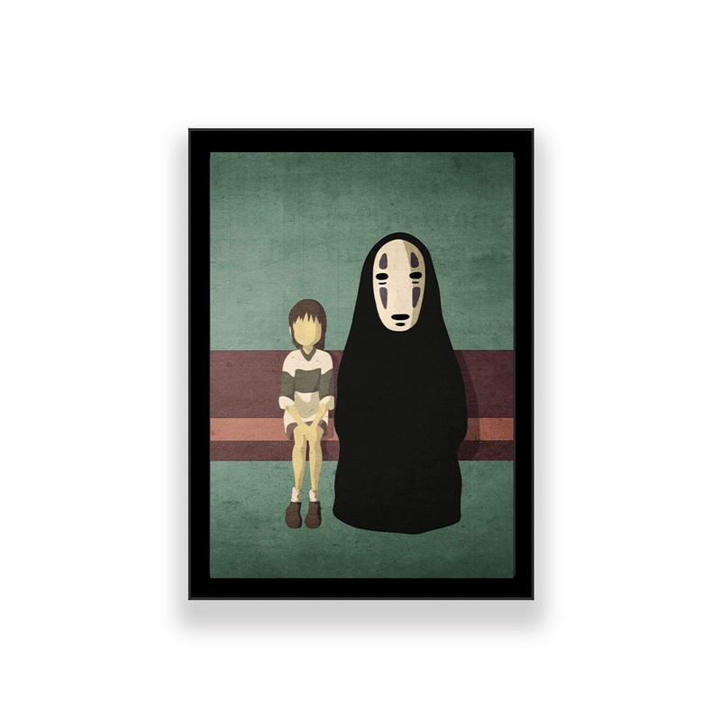 تابلو طرح انیمه Spirited Away