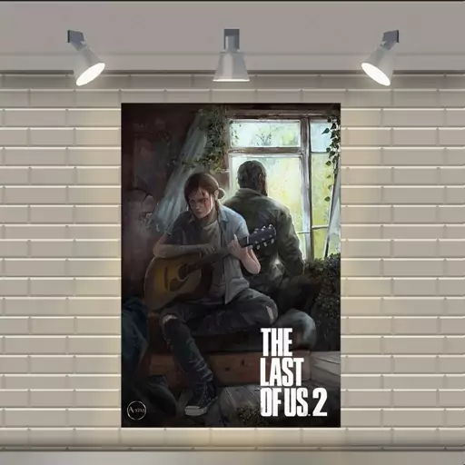 استیکر طرح گیم THE LAST OF US II مدل SDA8080