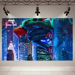 تابلو شاسی طرح مردعنکبوتی مدل Miles Morales کد AR7050