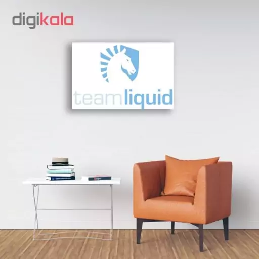 تابلو شاسی گالری استاربوی طرح تیم Liquid مدل Dota 2 Game