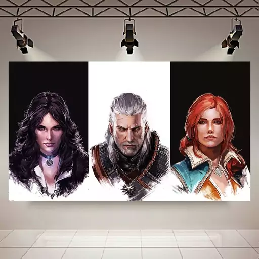 تابلو شاسی طرح Game مدل Witcher کد AR6000