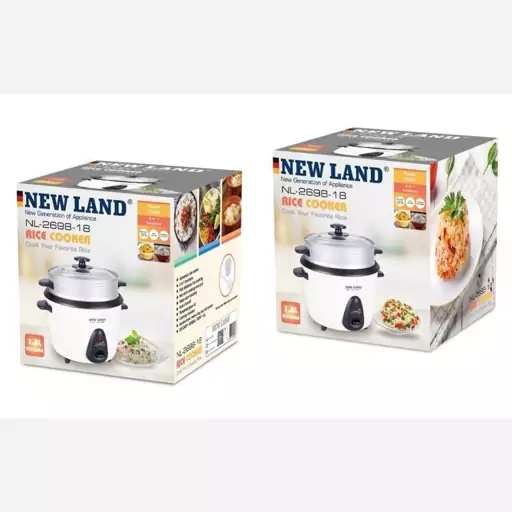 پلوپز 1.8 لیتری نیولند مدل NEWLAND NL-2698-18 ارسال رایگان