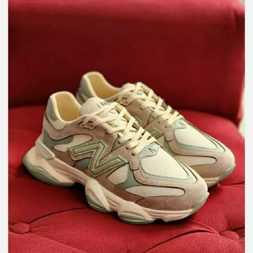 کتونی نیوبالانس 9030 مشکی سفید کرم سبز آبی زنانه دخترانه newbalance کفش ونس نوسه اسپرت اسپورت لژدار لژ دار طبی شیک راحتی