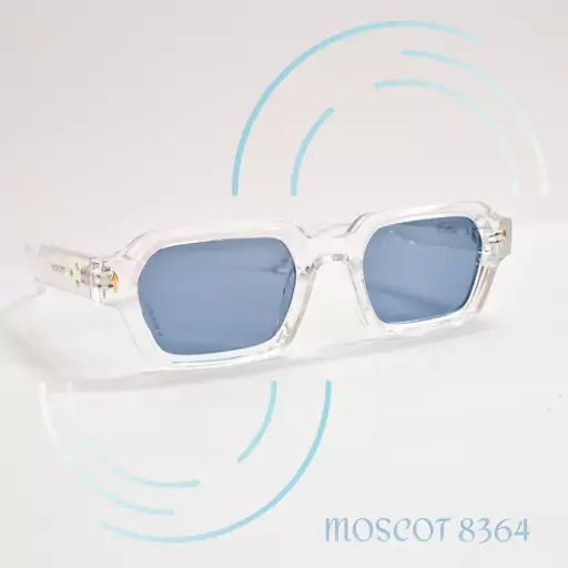 عینک آفتابی برند MOSCOT کد 8364 شفاف سفید