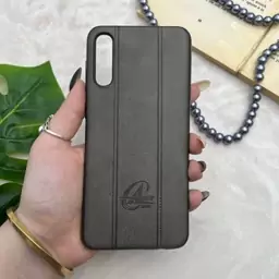 قاب گوشی Galaxy A30S / Galaxy A50S / Galaxy A50 سامسونگ چرمی دور سیلیکونی طرح ASN Case نوک مدادی کد 67739