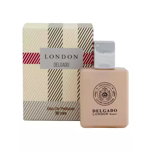 عطر زنانه دلگادو مدل LONDON حجم 25 میل