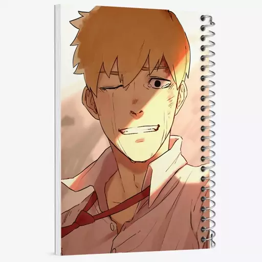 دفتر نقاشی 50 برگ خندالو طرح اراتاکا انیمه موب سایکو Mob Psycho 100 کد 24467