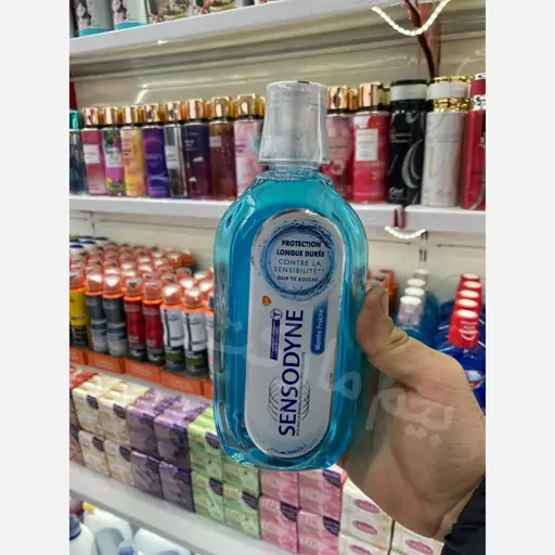 دهانشویه سنسوداین Sensodyne بزرگسال نعنای خنک500 میل فرانسه