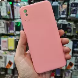 قاب گوشی شیائومی Redmi 9A طرح سیلیکونی صورتی