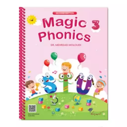 کتاب magic phonics 3 اثر مهرداد مولودی انتشارات پاسارگاد