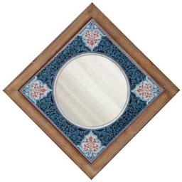 آینه فرش طوبی کد 10 آینه ای با نمای سنتی هدیه عید نوروز و مناسب سفره عقد