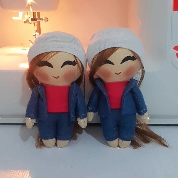 عروسک طرح صورتی