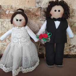عروسک داماد و عروس 