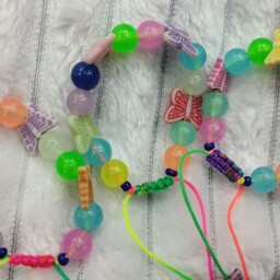 دستبند بچگانه طرح پروانه
