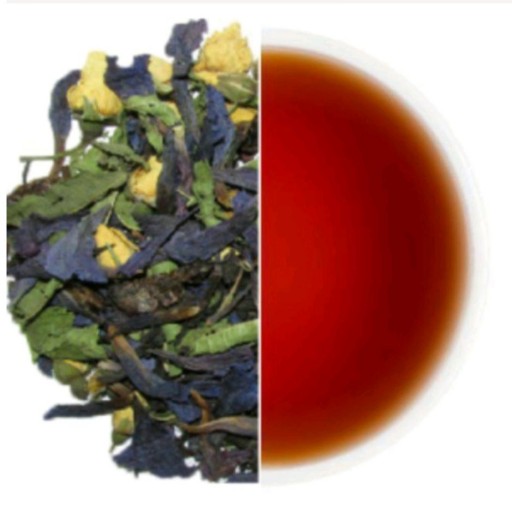 چای سیاه نشاط با گل گاوزبان و با لیمو250 گرمی مستر عطار