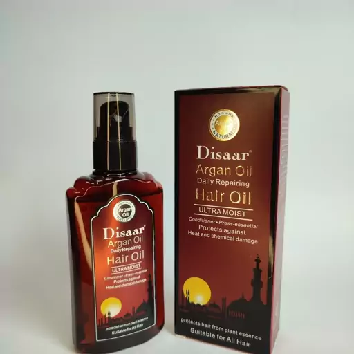 روغن آرگان120میل دیسار Disaar(نرم کننده حالت دهنده و احیاکننده)