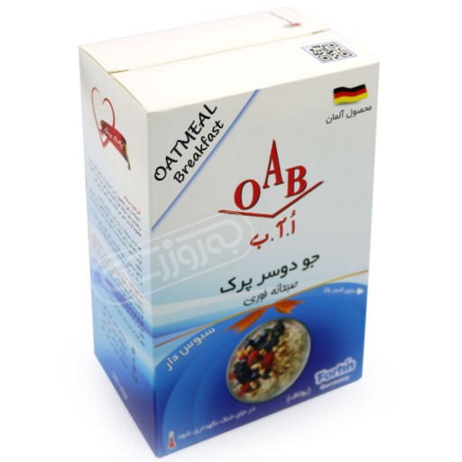 جو دو سر پرک صبحانه فوری 200 گرمی OAB محصول آلمان