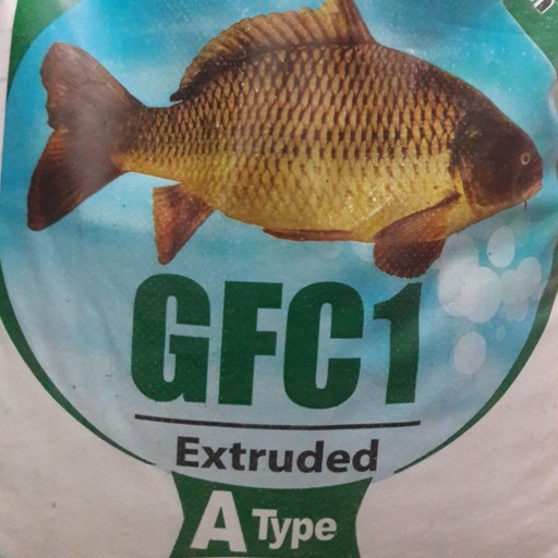 غذای ماهی (خوراک) GFC1-A سایز 4 میلیمتر در بسته بندی چهار کیلویی