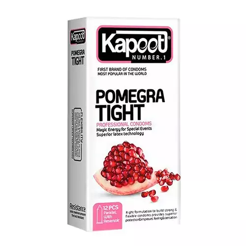 کاندوم تنگ کننده مدل Pomegra Tight کاپوت 12 عددی