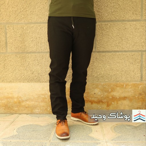 شلوار اسلش مردانه کتان کش راسته از L تا 3XL