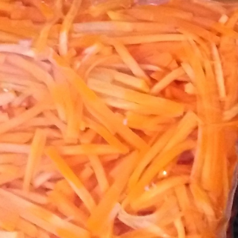 هویج  رنده شده