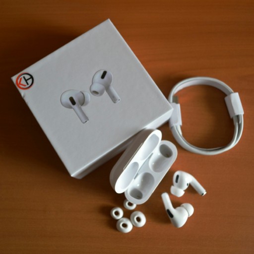 هدفون بی سیم اپل مدل  AirPods Pro High Copy ( ایر پادز پرو های کپی)