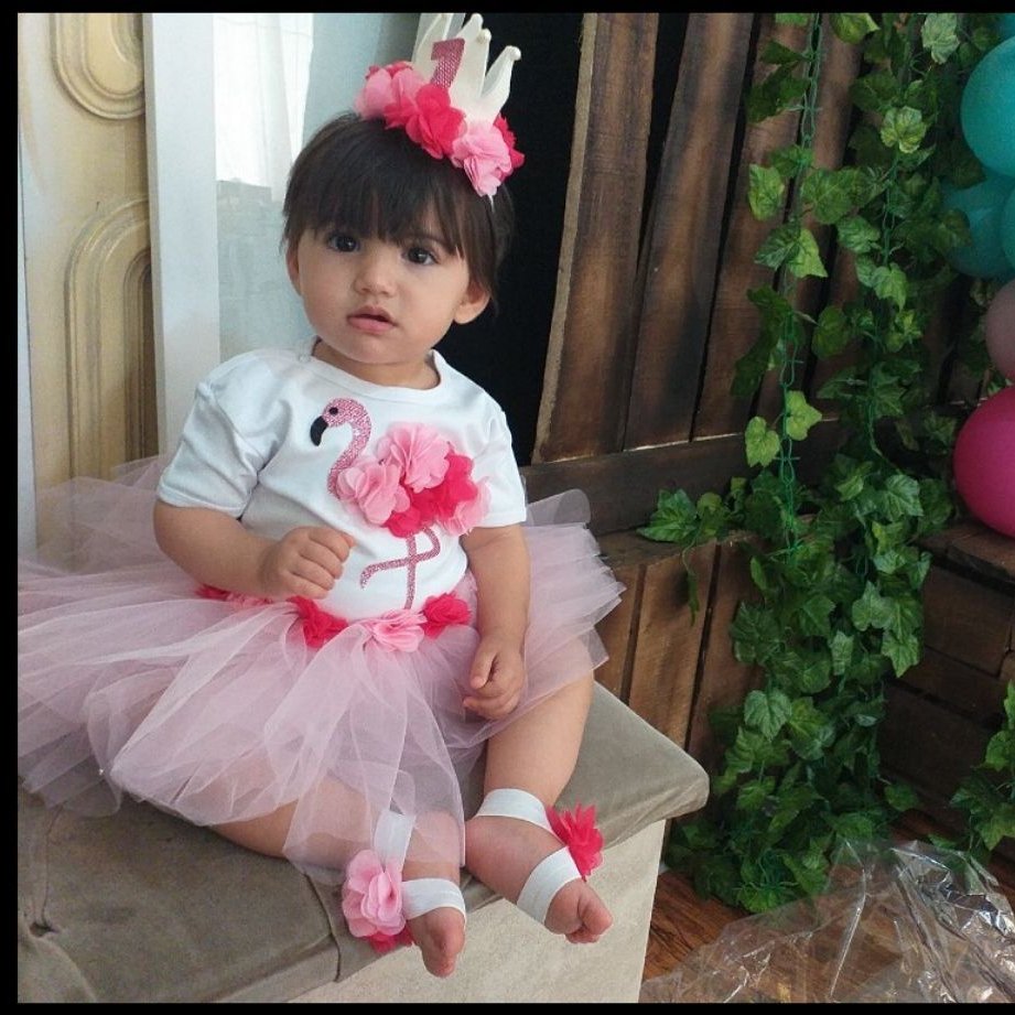 بلوز دامن تم فلامینگو