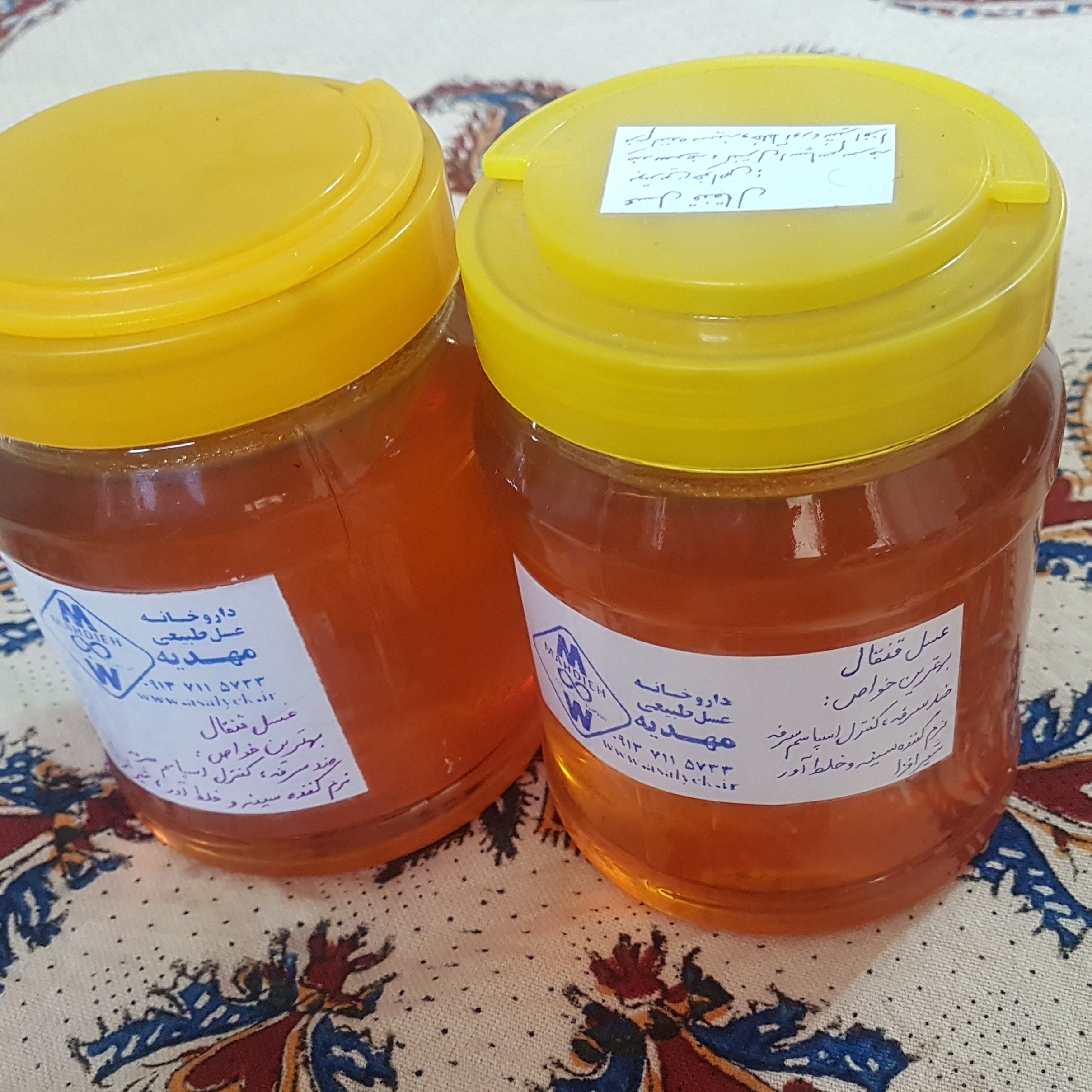 عسل طبیعی قنقال یک کیلویی 