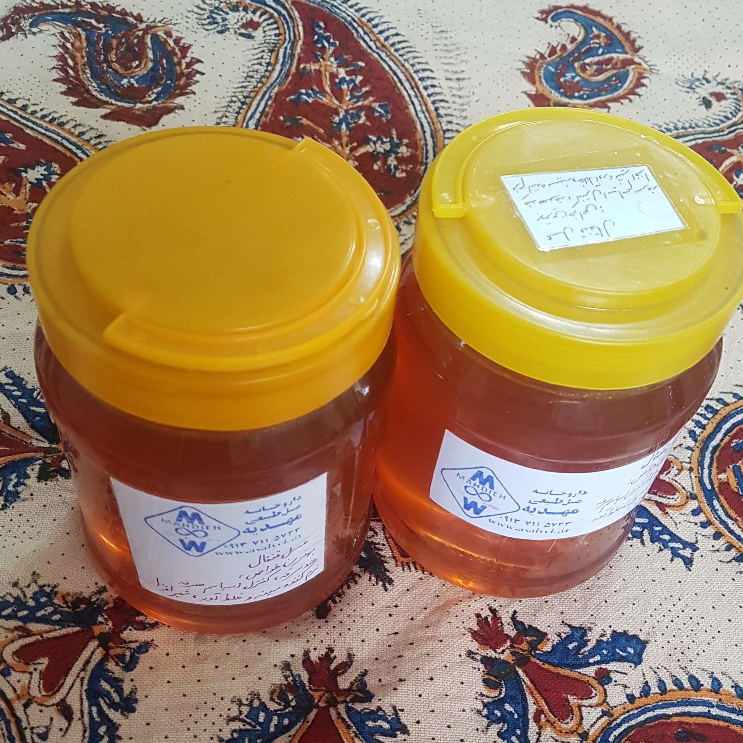 عسل طبیعی قنقال یک کیلویی 