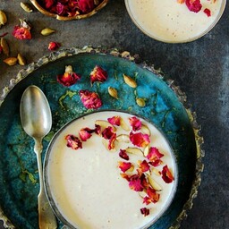 غذای خانگی   شیر برنج  8 شات    شیربرنج خانگی      شات شیر برنج  با برنج ایرانی