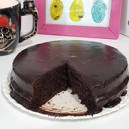کیک شکلاتی خانگی    کیک شکلاتی    کیک تولد    کیک کافی شاپی     