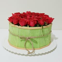 کیک  تولد    کیک خانگی    کیک خامه ای     کیک شکلاتی    کیک سبد گل با رنگ انتخابی شما