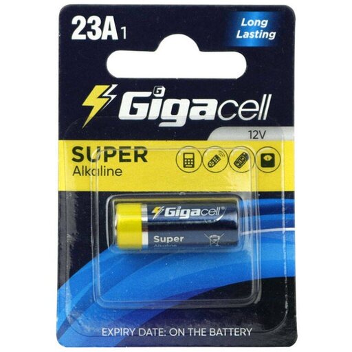 باتری ریموت کنترل Gigacell Super Alkaline 12V 23A