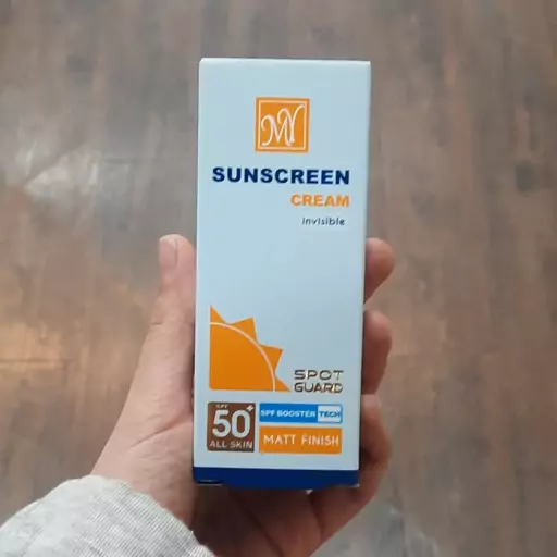 کرم ضد آفتاب ضد لک اسپات گارد مات مای بی رنگ spf 50 