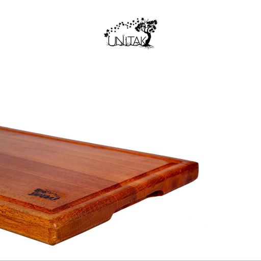تخته سرو چوبی (تخته پذیرایی چوبی) و تخته گوشت چوبی یکپارچه متوسط یونیتک مدل 1168