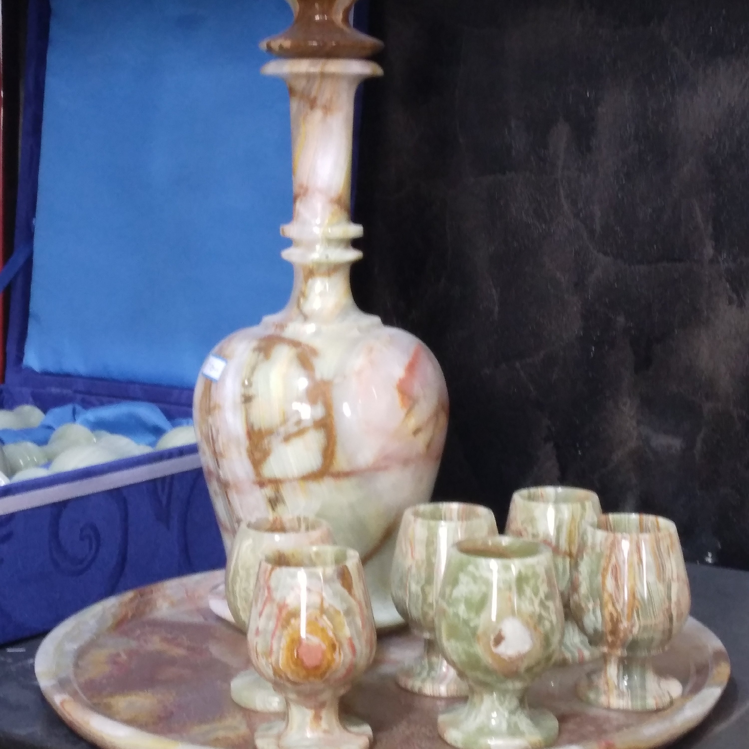 تُنگ وجام سنگی مرمر