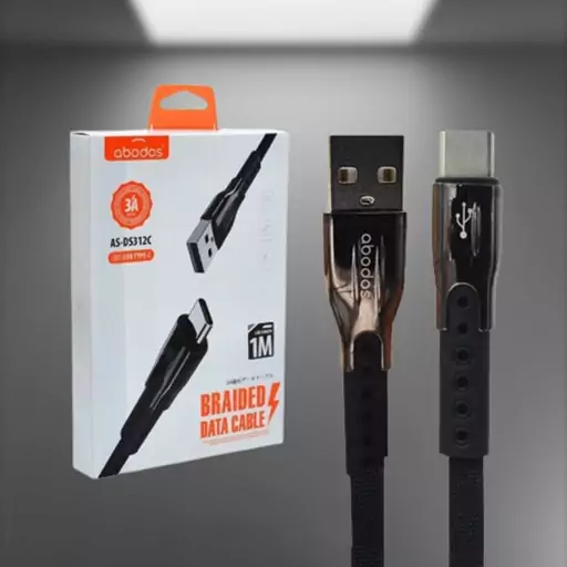 کابل تبدیل USB به USB-c ابودوس مدل AS-DS312C طول 1 متر