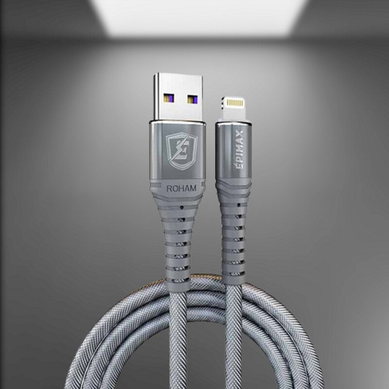 کابل شارژ و دیتا USB به لایتنینگ اپیمکس مدل EC-15 طول 2 متر