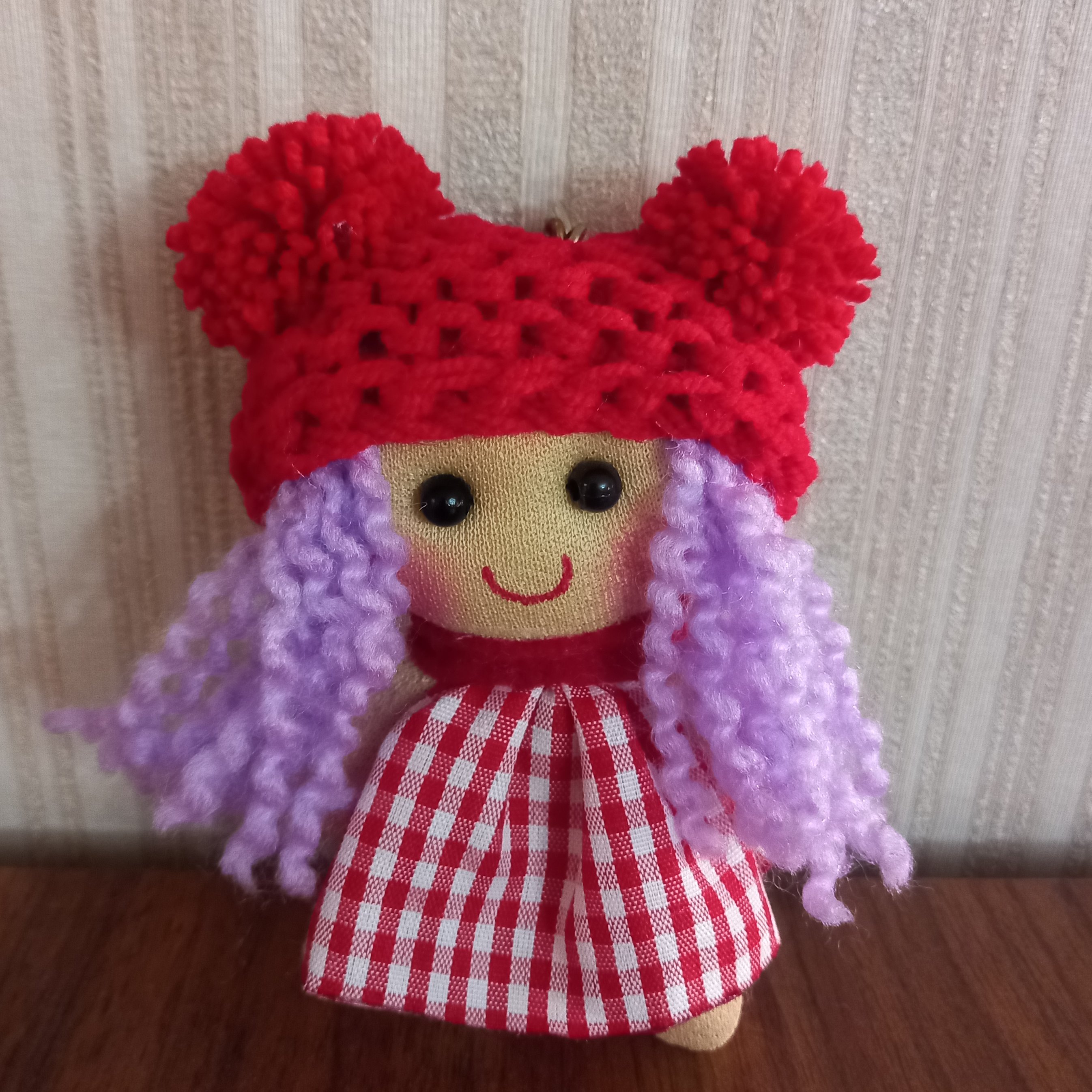 عروسک دست دوز پوپک کوچولو