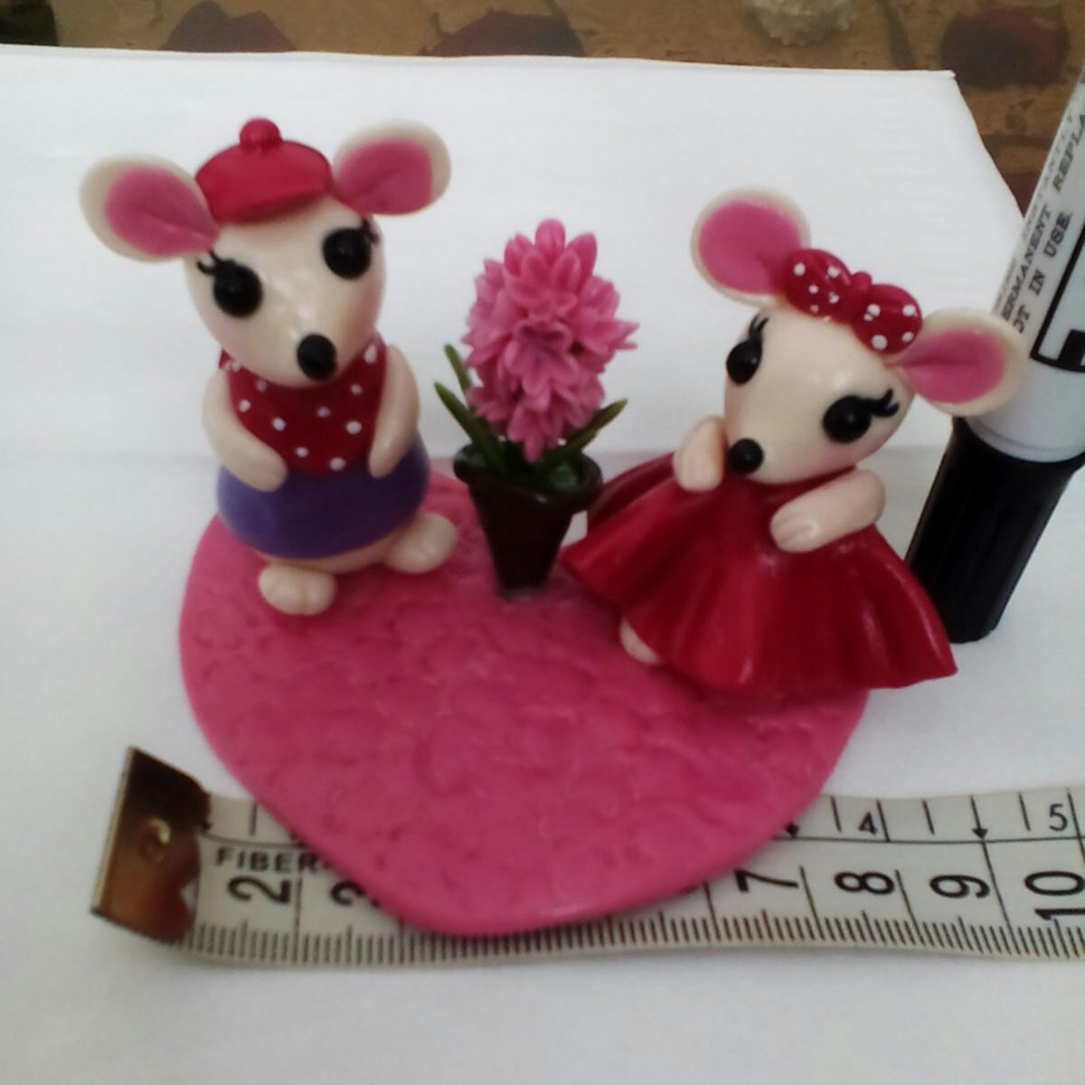 مجسمه تزئینی خمیر ایتالیایی قابل شستشوی دستی