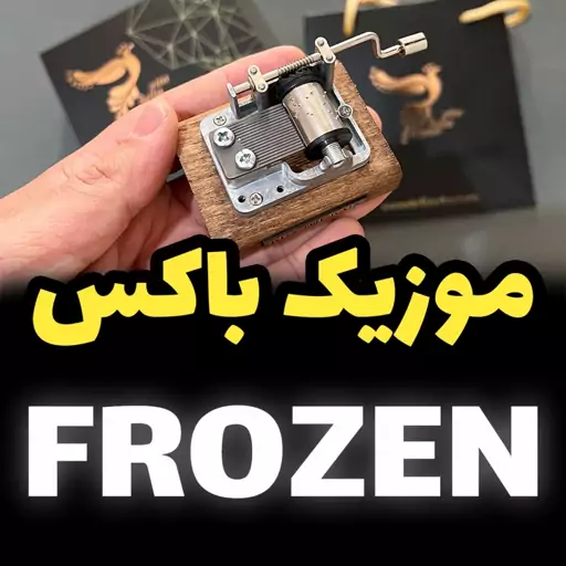 جعبه موزیکال FROZEN برند اینو دلا ویتا مدل M18WB-B همراه جعبه و ساک دستی خرید