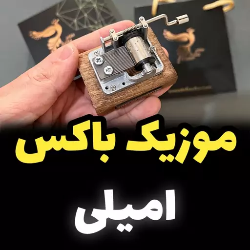 جعبه موزیکال امیلی برند اینو دلا ویتا مدل M18WB-Bهمراه جعبه و ساک دستی خرید کادو